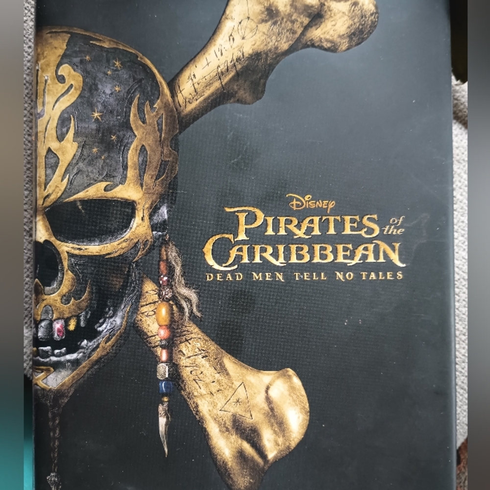Dead Men Tell No Tales Novelization 2017 Hardbound Like New